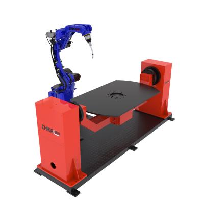 China Building material stores Fulzh aluminum robot welding like welding robot Kawasaki type and MIG welding robot arm for sale