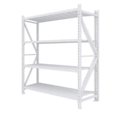 China Factory Manufacture 200kg Double Sided Steel Storage Shelves Warehouse Heavy Rack With Multi-Layers for sale