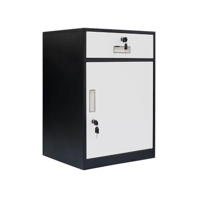 China Small one traditional color key puller and one door cabinet white and storge desk ironclad colors for sale