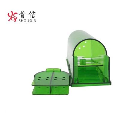 China Live Catch Rat Trap Mouse Viable Plastic Snap Traps Humanitarian Box Mouse Catcher for sale