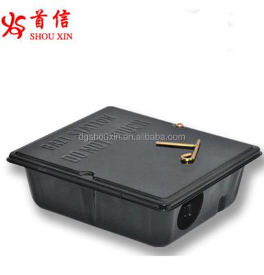 China Durable Fixable Galvanized Steel Metal&Plastic Rodent Pest Control Bait Station SX-5011 for sale