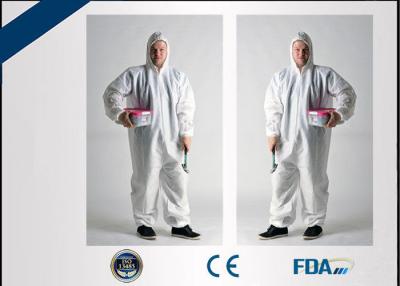 Chine Vêtements de protection médicaux jetables non irritants, robes fonctionnantes jetables à vendre