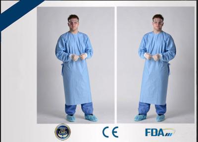 China Vestido descartável estéril respirável do hospital para o sangue/prevenção do micróbio à venda