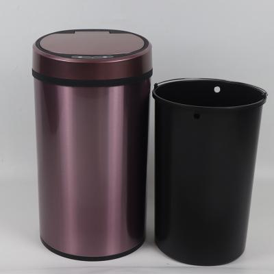 China 12L Ashtray Bin Counter Table Top Sensor Sustainable Decorative Sustainable Waste Bin for sale