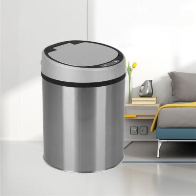 China Modern Intelligent Multifunctional Automatic Trash Can Sensor Vacuum Smart Trash Can for sale