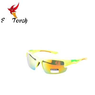 China Sports Sunglasses New Style Glass Anti-glare Recycling Multicolor Anti-radiation Custom Logo for sale