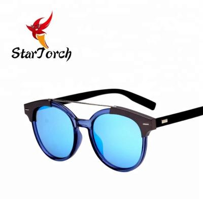 China New Arrival Fashion Sunglasses Wholesale Character Bridge Sunglasses Double Sunglasses for sale