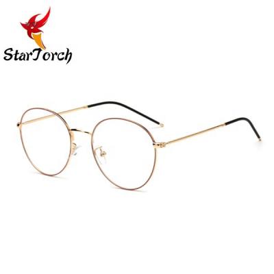 China For classic round optical glasses metal tr90 reading glass the latest for men and women for sale