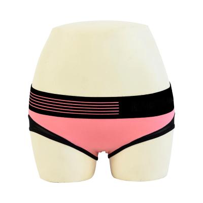 China Girls Antibacterial Wholesale Soft Nylon Panty Briefs Seamless Triangle Fabric for sale