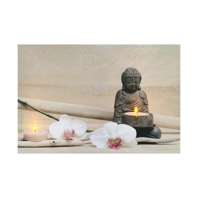 China Wholesale Realistic Zen Style Wall Led Picture For Home Decoration Landscape Lit Canvas for sale