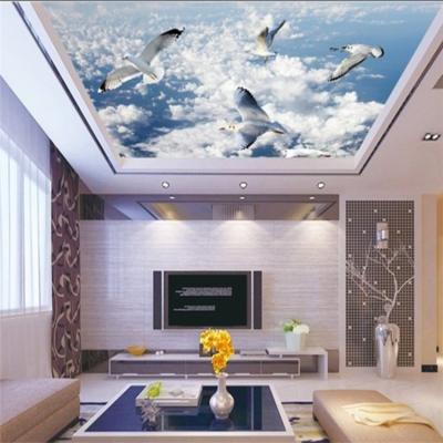 China Artistic Ceilings 3D Stretch Ceiling DIY Designs And Modern Ceiling Art for sale