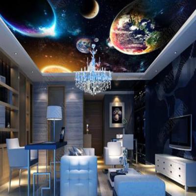 China Artistic Ceilings UV Printing Sky Pattern 3d Effect Ceiling Decoration for sale