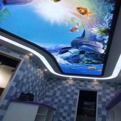 China Artistic Ceilings Laminated PVC 3D Panels For Ceiling Wall for sale