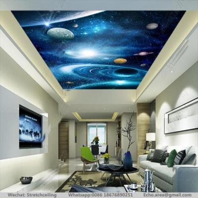 China Non self adhesive home ceiling material msd pvc stretch ceiling film for sale