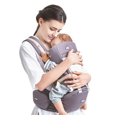 China Bethbear Eco-Friendly 6 in 1 Cotton Baby Hip Seat Carrier Envelope Backpack for sale