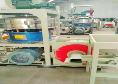 Chine machine de Pulverizer de chute de PVC 37KW, machine de réutilisation en plastique de doubles déchets d'axe à vendre