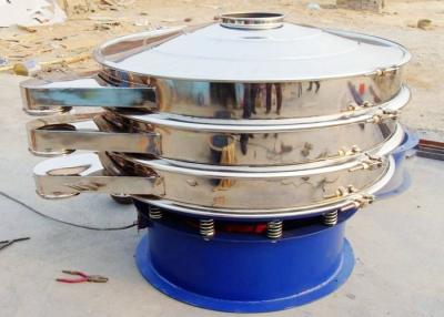 China 304 Stainless Powder Sieving Machine , Rotary Circular Vibrating Screen for sale