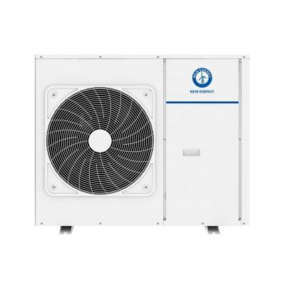 China NEW ENERGY Factory Price DC Inverter Air/Water Outdoor Home Heating Cooling and Sanitary Hot Water Heat Pump for sale