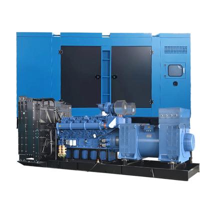 Chine 1500/1800 Vitesse supérieure Générateur de 2 MW 2000kw Générateur diesel 2500 Kva Avec alternateur de cuivre à vendre