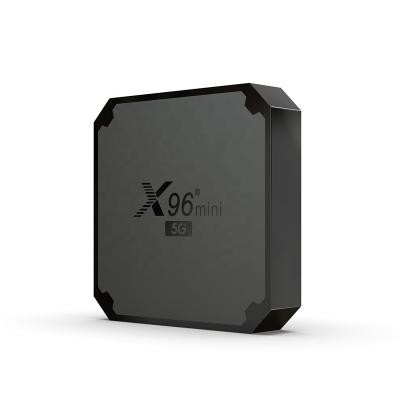 China 2022 New X96 Mini Plus Android 9.0 Tvbox 2gb 16gb S905w4 Smart Quad Core 4k 2.4g/5g Wifi X96mini Set Top Box X96 Mini+ TV Box for sale