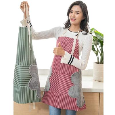 China Hot Sale Waterproof Unisex Nordic Size Sublimation Custom Apron Cooking Kitchen Men's Women's Aprons With Good Price for sale