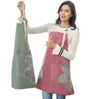 China Waterproof Kitchen Household Goods And Oil Proof Apron With Pocket And Adjustable Straps for sale