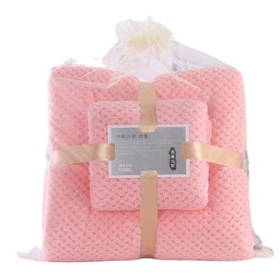 China Viable Skillful Workmanship High Quality Bath Body Set Towel Fabric For Girls for sale