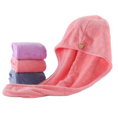 China Manufacturers Wholesale Shower Microfiber Cloth Quick Dry Towel Safe For Hair Dryer Kids for sale