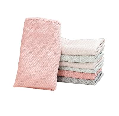 China First Class Sustainable Dishcloths Hanging Cloth Absorbent Sunglass Bulk Cleaning Rags Cleaning Rags for sale