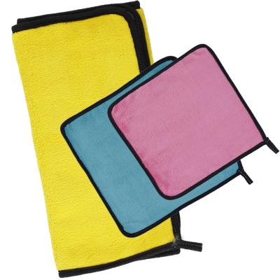 China Suppliers Good Water Sustainable High Absorption Glass Wet Dishcloths for sale