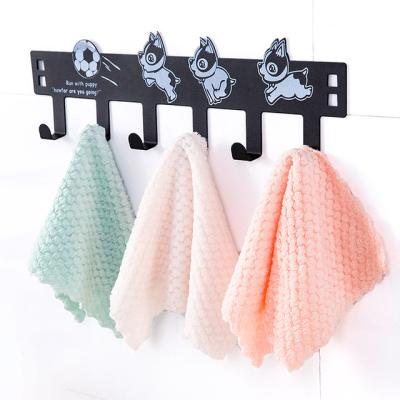 China 25cm Original Viable Kitchen Household Cleaning Water Absorbent Dish Cloth for sale