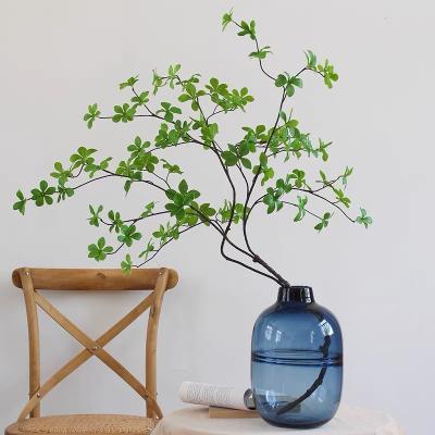 China Wedding Best Sell Artificial plant leafs leaves japan style high quality  hotel Wedding Festival decor garden decoration for sale