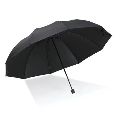 China CLASSIC UV Manual Umbrella With Reflective Strip Rain Wind Resistant Trip Sun Reverse Umbrellas Folding Umbrella For Drop Ship for sale