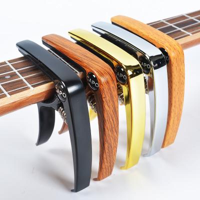 China GUITAR Metal Guitar Capo Aluminum Alloy Guitar Tuner Clamp Professional Key for Acoustic Electric Musical Instruments for sale