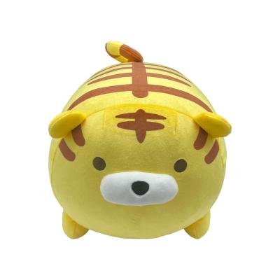 China Kids Adults Birthday Home Decoration Customized super soft cartoon hug toys Cute soft plush animal pillows Sofa pillows Yellow little tigers Soft plush pillows Tiger for sale