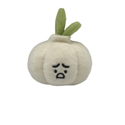 China Kids Gift Plush doll creative vegetable doll farm vegetable pendant key chain garlic doll birthday gift stuffed toy for sale