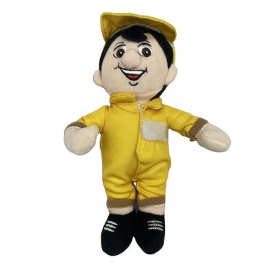 China Kids Gift Factory Wholesale Cute Cartoon Customized Plush Dolls Handmade Soft Plush Toys Customized Plush Enterprise Image Dolls for sale