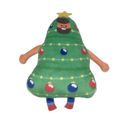 China Kids Gift New Christmas Gift Cute Christmas Tree Decorative Gift Doll Christmas Plush Toy for sale