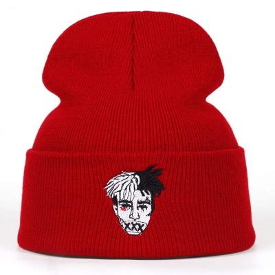 China breathable & Wholesale Winter Waterproof Knitted Beanie Hats Acrylic Beanie Knit Hat American Hip Hop Beanie Custom Logo for sale