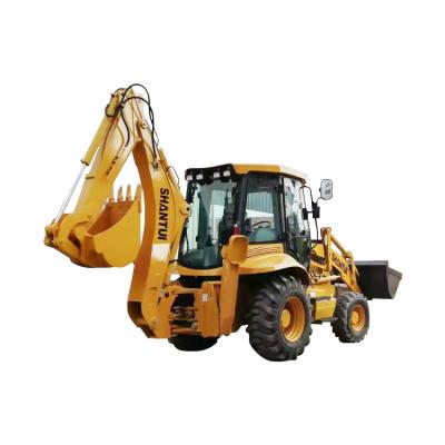 China High Quality CE SHANTUI 7.6T SBH388 75KW Mini Backhoe Wheel Loaders Cheaper Price From Farms For Sale for sale