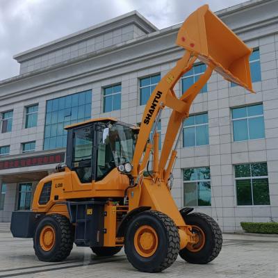 China 2021 Farms Style 4 Wheel Drive 0.8t Wheel Loader L08-C3 Small Auto Loader For Sale for sale