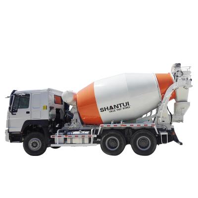 China Construction worksÂ   8~14m3 Mixer Truck Concrete Mixer Machine For Construction Site for sale