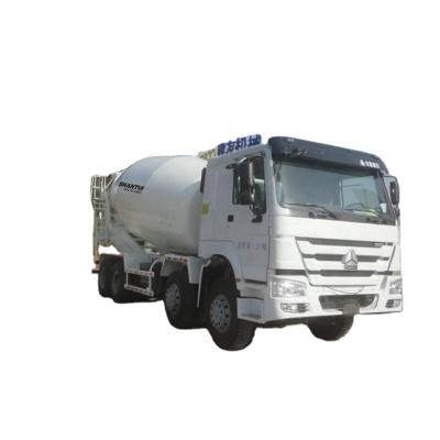 China Construction worksÂ   Largest Low Residual Rate Concrete Mixer Truck For Road Construction for sale