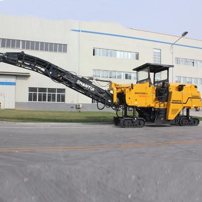 China Construction worksÂ   Cold Road Construction Machinery SM200MT-3 Concrete Road Leveler Milling Machine 2m Width for sale