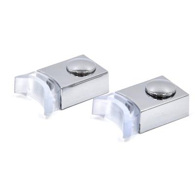 China Modern Block Direct Pulley Accessories Limit Pulley Room Shower Factory Positioning Block Movable Square Block for sale