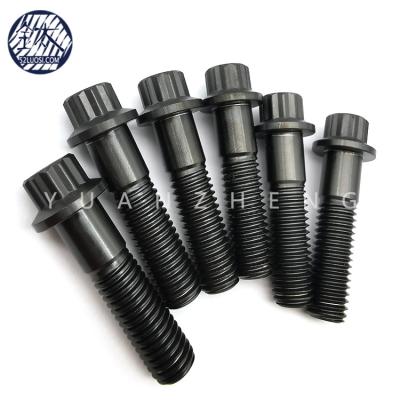 China TITANIUM Titanium Gr5 Alloy Bolts 12 Point Flange Bolts Titanium Screws Titanium Bolts for sale