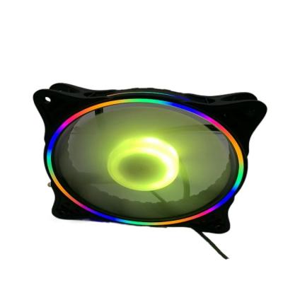 China Multicolor Lightweight Computer Case 120mm Computer Case Fan 5V 4pin PC Case Fan ARGB Self-control for sale