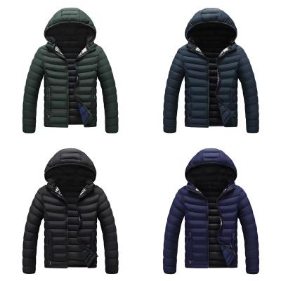 China Sustainable Design The Latest Winter 20D Nylon Jacket Hooded Fashion Custom Plus Mens Jacket for sale