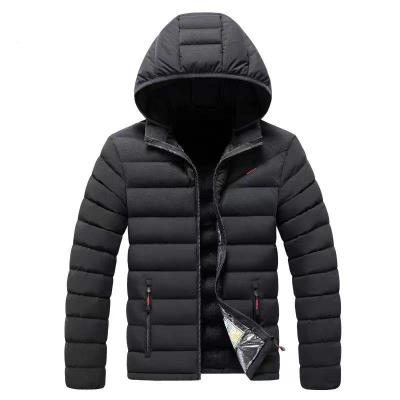 China Winter Sale Hooded Men's Jackets Men's Jackets Warm Fashionable Stripper Coat Hooded Men's Jackets for sale