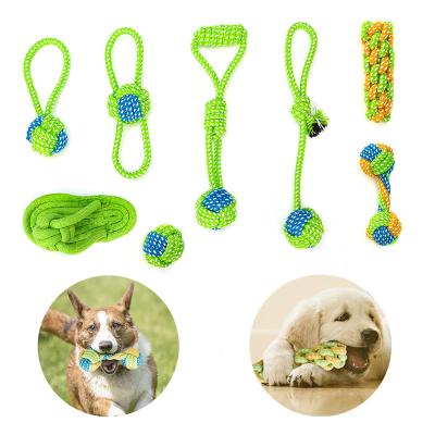 China Viable Dog Chew Toys Cotton Strings for Large Small Dogs Interactive Mini Toys Ball for Dogs Accessories Toothbrush Puppy Toy for sale